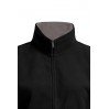 Double Fleece Jacket Women - BL/black-light grey (7985_G4_I_B_.jpg)