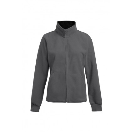 Double Fleece Jacket Plus Size Women - L9/light grey-black (7985_G1_G_W_.jpg)