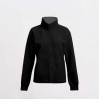 Double Fleece Jacket Plus Size Women - BL/black-light grey (7985_L1_I_B_.jpg)