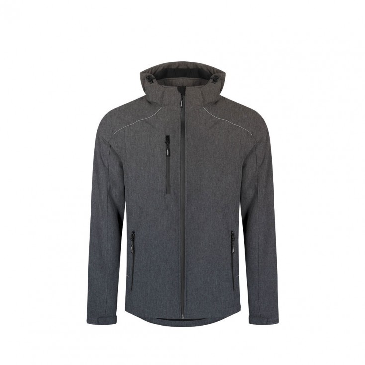 Softshell Jacke Männer - HY/heather grey (7850_G1_G_Z_.jpg)