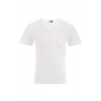 Slim-Fit V-Ausschnitt T-Shirt Plus Size Herren