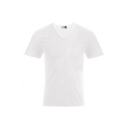 T-shirt slim col V grandes tailles Hommes