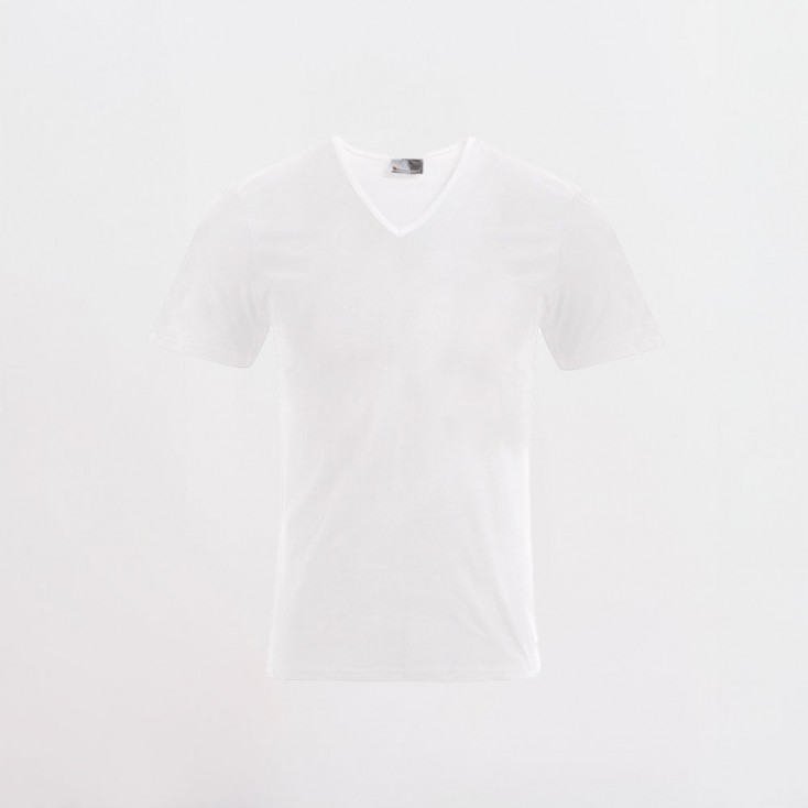 Slim Fit V-Neck T-shirt Plus Size Men - 00/white (3082_L1_A_A_.jpg)