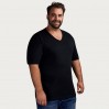Slim Fit V-Neck T-shirt Plus Size Men - 9D/black (3082_L1_G_K_.jpg)