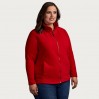 Leichte Fleece Jacke C+ Plus Size Frauen - 36/fire red (7911_L1_F_D_.jpg)