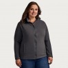 Fleece Jacket C+ Plus Size Women - SG/steel gray (7911_L1_X_L_.jpg)