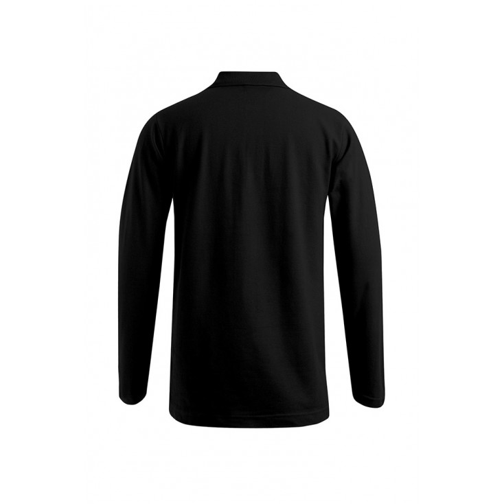 Heavy Longsleeve Polo shirt Men - 9D/black (4600_G3_G_K_.jpg)