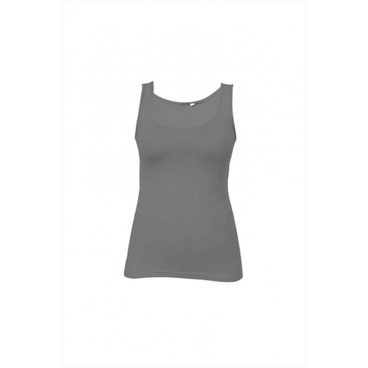 Débardeur Jersey simple grandes tailles Femmes - WG/light grey (1051_G1_G_A_.jpg)
