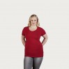 Slim-Fit V-Ausschnitt T-Shirt "Lang" Plus Size Frauen Sale - CB/cherry berry (3087_L1_F_OE.jpg)