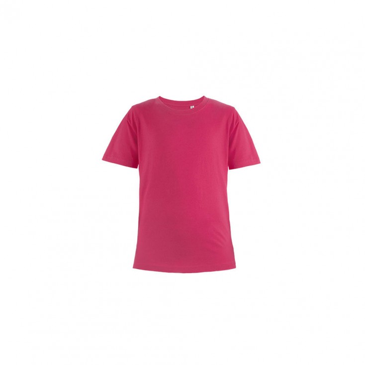 Organic Tshirt Kids - BE/bright rose (311_G1_F_P_.jpg)