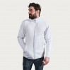 Doppel Fleece Zip Jacke Männer - 0N/white-new light grey (7961_E1_N_C_.jpg)