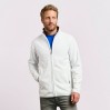 Double Fleece Zip Jacket Men - 0N/white-new light grey (7961_E1_N_C_.jpg)