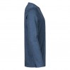 T-shirt manches longues col V Hommes - HB/heather blue (1460_G3_G_UE.jpg)