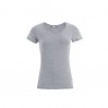 Slim Fit V-Neck T-shirt Women - 03/sports grey (3086_G1_G_E_.jpg)