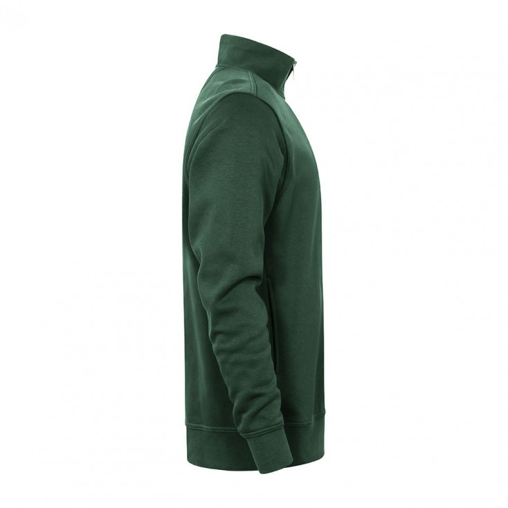 Sweatshirt col camionneur unisexe grandes tailles avec poches - RZ/forest (5052_G3_C_E_.jpg)