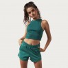 Highwaist Sweatshorts Women - G2/dark alge green (CS-7505_E1_Q_1_.jpg)