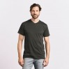 Premium V-Ausschnitt T-Shirt Männer - CA/charcoal (3025_E1_G_L_.jpg)