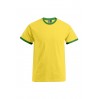 Kontrast T-Shirt Männer - GB/gold-br.green (3070_G1_Y_W_.jpg)