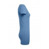 Slim-Fit V-Ausschnitt T-Shirt "Lang" Frauen - AB/alaskan blue (3087_G2_D_S_.jpg)