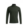 Rollkragen Langarmshirt Männer - HG/hunting green (3407_G1_H_P_.jpg)