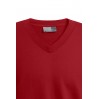 Premium V-Ausschnitt Sweatshirt Männer - 36/fire red (5025_G4_F_D_.jpg)