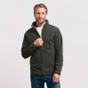 Doppel Fleece Zip Jacke Männer - CL/charcoal-gray (7961_E1_N_B_.jpg)