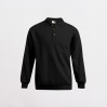 Longsleeve Polo Sweatshirt Plus Size Men - 9D/black (2049_L1_G_K_.jpg)