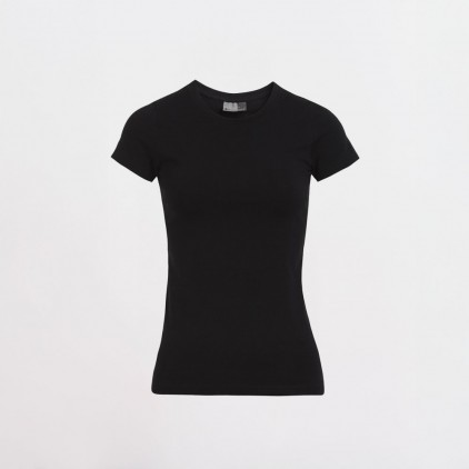 Slim-Fit T-Shirt Plus Size Frauen - 9D/black (3085_L1_G_K_.jpg)