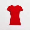 Slim-Fit V-Ausschnitt T-Shirt Plus Size Frauen - 36/fire red (3086_L1_F_D_.jpg)
