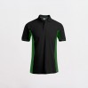 Funktions Kontrast Poloshirt Plus Size Männer - BK/black-kelly green (4520_L1_I_J_.jpg)