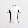 Funktions Kontrast Poloshirt Plus Size Männer - WB/white-black (4520_L1_Y_B_.jpg)