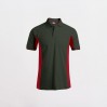 Funktions Kontrast Poloshirt Plus Size Männer - DF/h.green-red (4520_L1_Y_UE.jpg)
