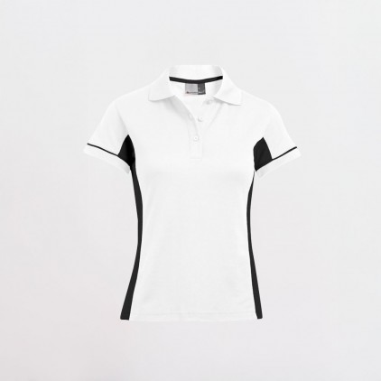 Funktions Kontrast Poloshirt Plus Size Frauen - WB/white-black (4525_L1_Y_B_.jpg)