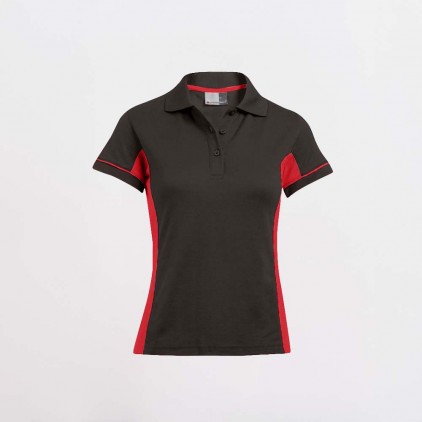 Polo fonctionnel grandes tailles Femmes - DF/h.green-red (4525_L1_Y_UE.jpg)