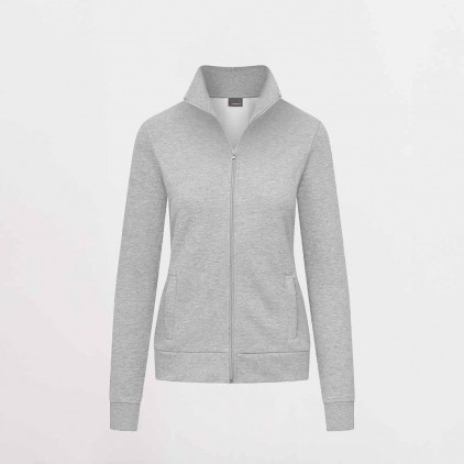 Stehkragen Zip Jacke Plus Size Frauen - 03/sports grey (5295_L1_G_E_.jpg)