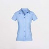 Business Kurzarm-Bluse Plus Size Frauen - LU/light blue (6305_L1_D_G_.jpg)