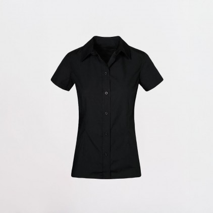 Business Kurzarm-Bluse Plus Size Frauen - 9D/black (6305_L1_G_K_.jpg)