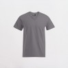 Premium V-Ausschnitt T-Shirt Plus Size Männer - NW/new light grey (3025_F1_Q_OE.jpg)