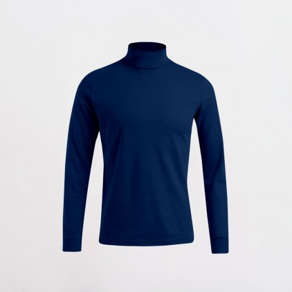 Turtleneck Longsleeve Plus Size Men
