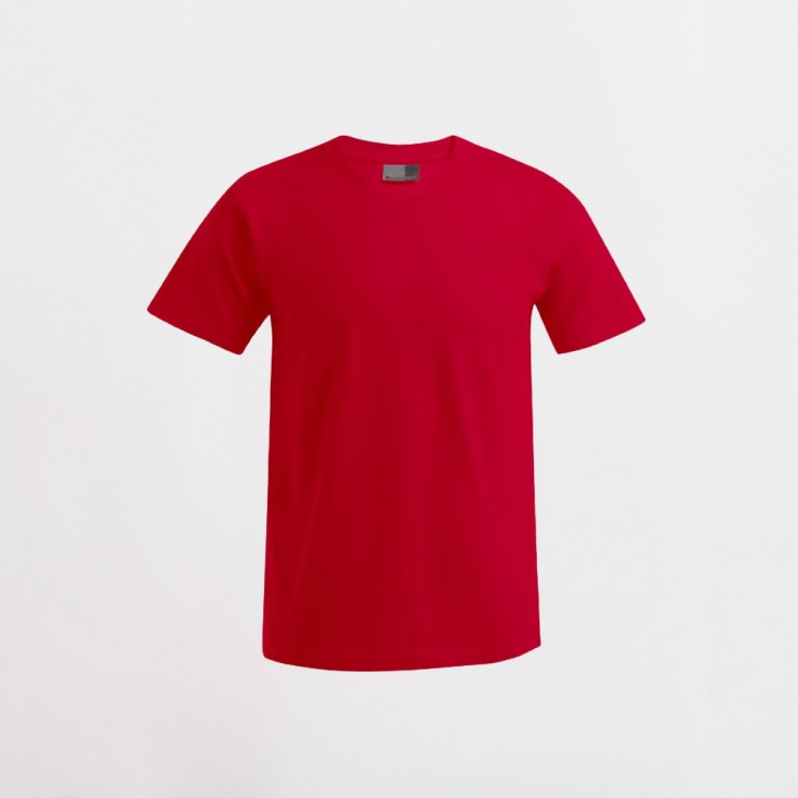 Premium T-Shirt Plus Size Männer - 36/fire red (3099_F1_F_D_.jpg)