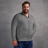 Stehkragen Zip Jacke Plus Size Männer - WG/light grey (5290_F1_G_A_.jpg)