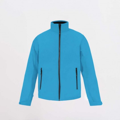 Softshell Jacket C+ Plus Size Men - AQ/aqua (7820_F1_D_O_.jpg)
