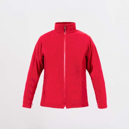 Fleece Jacket C+ Plus Size Men - 36/fire red (7910_F1_F_D_.jpg)