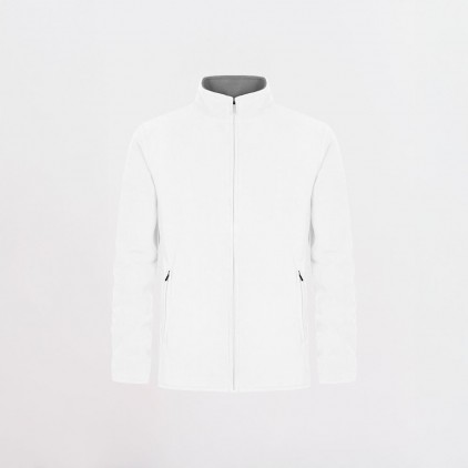 Double Fleece Zip Jacket Plus Size Men - 0N/white-new light grey (7961_F1_N_C_.jpg)
