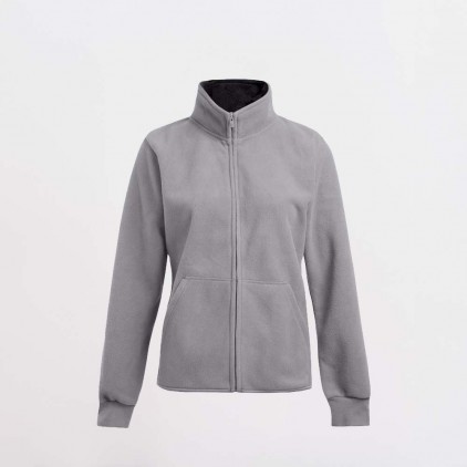 Doppel-Fleece Jacke Plus Size Frauen - L9/light grey-black (7985_F1_G_W_.jpg)