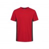 EXCD Kontrast T-Shirt Unisex - RC/fire red-charcoal (3590_G1_P_M_.jpg)