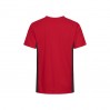EXCD Kontrast T-Shirt Unisex - RC/fire red-charcoal (3590_G2_P_M_.jpg)