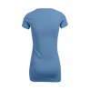 T-shirt long col V slim Femmes - AB/alaskan blue (3087_G3_D_S_.jpg)