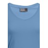 T-shirt long col V slim Femmes - AB/alaskan blue (3087_G4_D_S_.jpg)