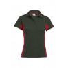 Funktions Kontrast Poloshirt Frauen - DF/h.green-red (4525_G1_Y_UE.jpg)